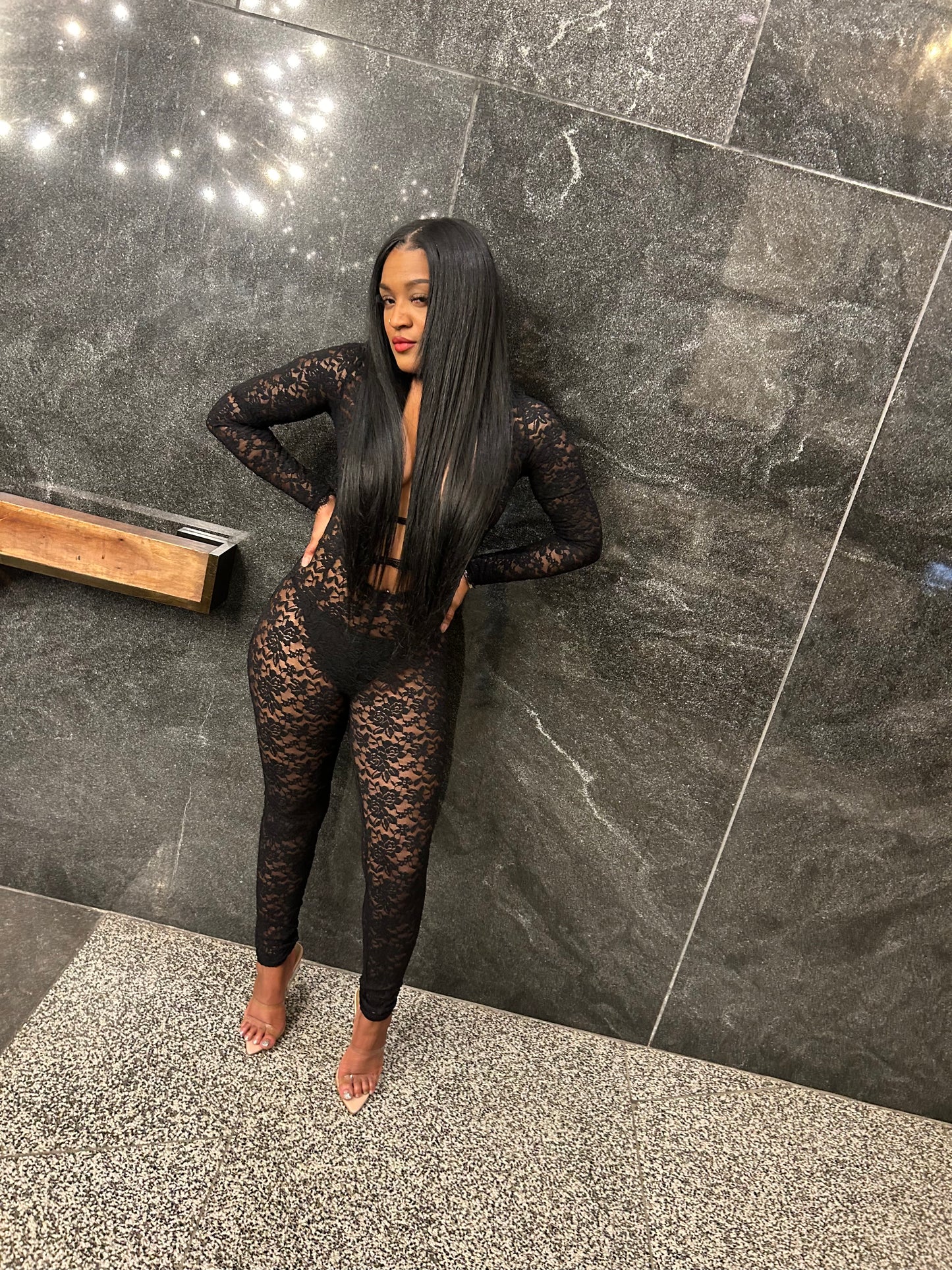Jet Black Hair