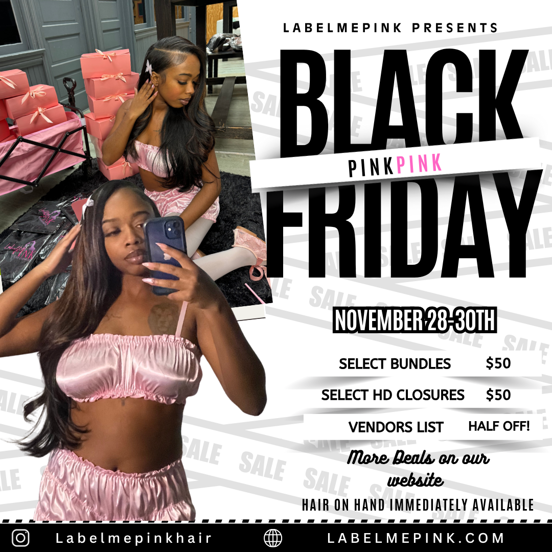 Black (Pink) Friday Sale